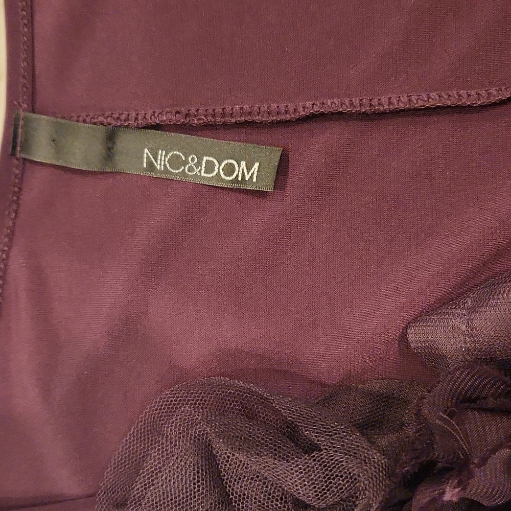 Nic&Dom Purple Ruffle Dress - Picture 13 of 13